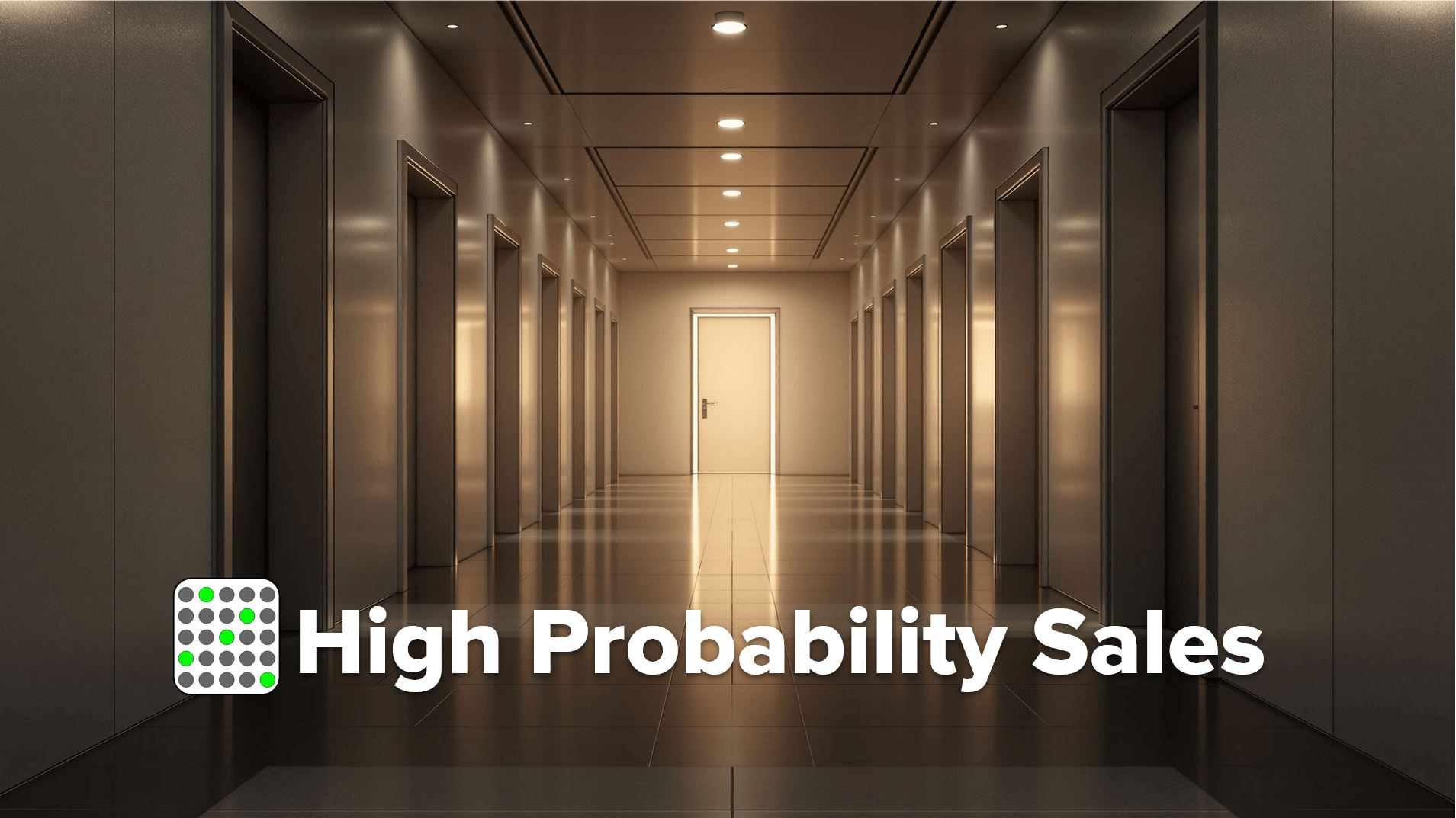 Sales Training - High Probability Sales -2